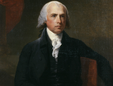 Portrait of James Madison by Gilbert Stuart