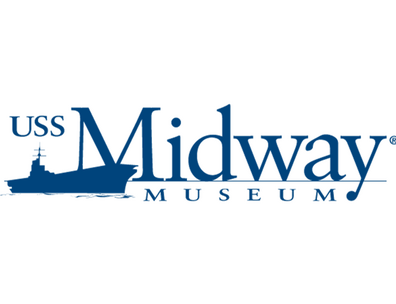 Logo for the USS Midway Museum