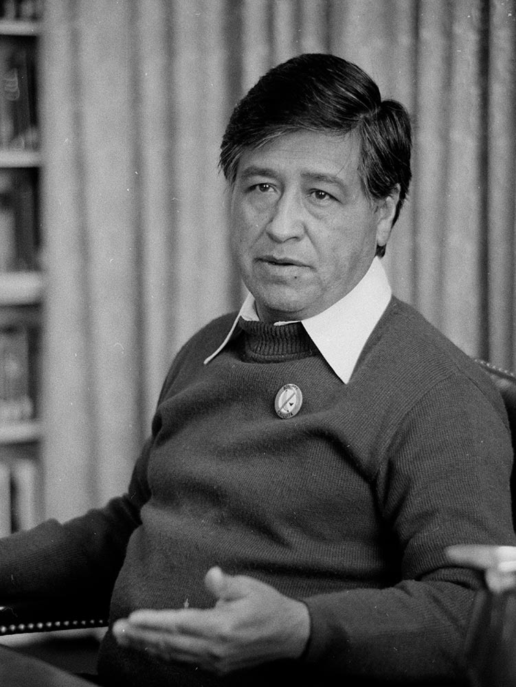 Cesar Chavez, photograph by Marion S. Trikosko, April 20, 1979 (Library of Congress)