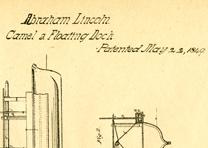 Abraham Lincoln’s patent, May 22, 1849, page 3. (Gilder Lehrman Collection) Abraham Lincoln’s patent, May 22, 1849, page 3. (Gilder Lehrman Collection)