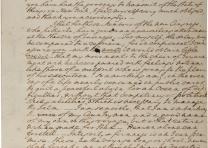 George Washington to Henry Knox, April 1, 1789. (Gilder Lehrman Collection) George Washington to Henry Knox, April 1, 1789. (GLC02437.09419)