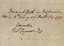 Charles Cornwallis, Articles of capitulation settled at Yorktown, October 19, 1781 (Gilder Lehrman Collection) Charles Cornwallis, Articles of capitulation settled at Yorktown, October 19, 17