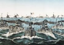 Our Victorious Fleets in Cuban Waters, 1898. (Gilder Lehrman Collection) Our Victorious Fleets in Cuban Waters, 1898. (GLC03534)