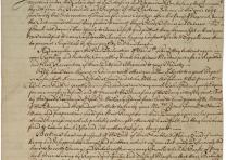 A Memorial of the State of the Province of Massachusetts Bay in New England to Queene Anne, October 20, 1708. (Gilder Lehrman Collection) A Memorial of the State of the Province of Massachusetts Bay in New England to Q