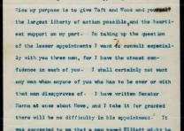 Theodore Roosevelt to William H. Hunt, September 26, 1901 (Gilder Lehrman Collection) Theodore Roosevelt to William H. Hunt, September 26, 1901 (Gilder Lehrman Collec