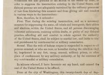 Abraham Lincoln, General Orders No. 141, September 25, 1862 (Gilder Lehrman Collection) Abraham Lincoln, General Orders No. 141, September 25, 1862 (Gilder Lehrman Coll