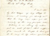 Ulysses S. Grant to Stephen A. Hurlbut, May 31, 1863 (Gilder Lehrman Collection) Ulysses S. Grant to Stephen A. Hurlbut, May 31, 1863 (GLC07055)