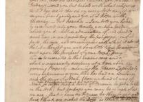 George Washington to Burwell Bassett, August 28, 1762. (Gilder Lehrman Collection) George Washington to Burwell Bassett, August 28, 1762. (GLC07545)
