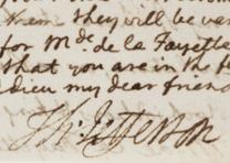 Thomas Jefferson to Marquis de Lafayette, June 16, 1792. (Gilder Lehrman Collection) Thomas Jefferson to Marquis de Lafayette, June 16, 1792. (GLC08063p2)