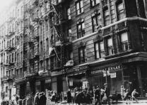 Street scene, Lower East Side, c. 1935-37. (Photograph by Arnold Eagle, Collection of the Lower East Side Tenement Museum © 2009) Street scene, Lower East Side, c. 1935-37. (Photograph by Arnold Eagle, Collecti