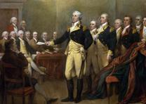 General George Washington Resigning his Commission, John Trumbull, U.S. Capitol Rotunda General George Washington Resigning his Commission, John Trumbull, U.S. Capitol