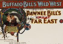 Letterhead from Buffalo Bill's Wild West show, 1910, detail. (Gilder Lehrman Collection) Letterhead from Buffalo Bill's Wild West show, 1910, detail. (GLC)