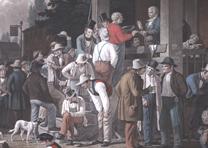 The County Election, based on a painting by George C. Bingham, 1854. (Gilder Lehrman Collection) The County Election, based on a painting by George C. Bingham, 1854. (Gilder Leh