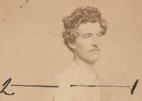 Wounded soldier with diagram of path of the bullet, ca. 1861. (Gilder Lehrman Collection) Wounded soldier with diagram of path of the bullet, ca. 1861. (GLC05111.02.1293)