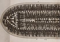 Sketch of the hold of a slave ship from Thomas Clarkson, The History of the Rise, Progress and Accomplishment of the Abolition of the African Slave-trade (London, 1808). (Gilder Lehrman Collection) Thomas Clarkson, The History of the Rise, Progress and Accomplishment . . .