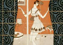 Flapper on the cover of Puck magazine, 1916. (Library of Congress Prints and Photographs Division) Flapper on the cover of Puck magazine, 1916. (Library of Congress P&P)