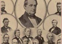 Lawmakers Who Voted Aye for the Thirteenth Amendment, photographic montage by George M. Powell, ca. 1865 (Gilder Lehrman Collection) Lawmakers Who Voted Aye for the 13th Amendment, ca. 1865 (Gilder Lehrman Coll)
