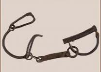 Slave leg chain, ca. 1840-1850. (Gilder Lehrman Collection) Slave leg chain, ca. 1840-1850. (Gilder Lehrman Collection)