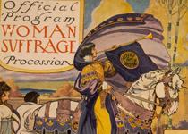 Detail from the Official Program for the Woman Suffrage Procession, Washington, DC, March 3, 1913. (Library of Congress Prints and Photographs Division)