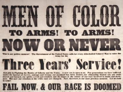 'Men of Color to Arms! To Arms!' (GLC02752) 'Men of Color to Arms! To Arms!' (GLC02752)