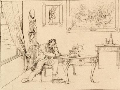 'Writing the Emancipation Proclamation' (GLC GLC00493.03) 'Writing the Emancipation Proclamation' (GLC GLC00493.03)