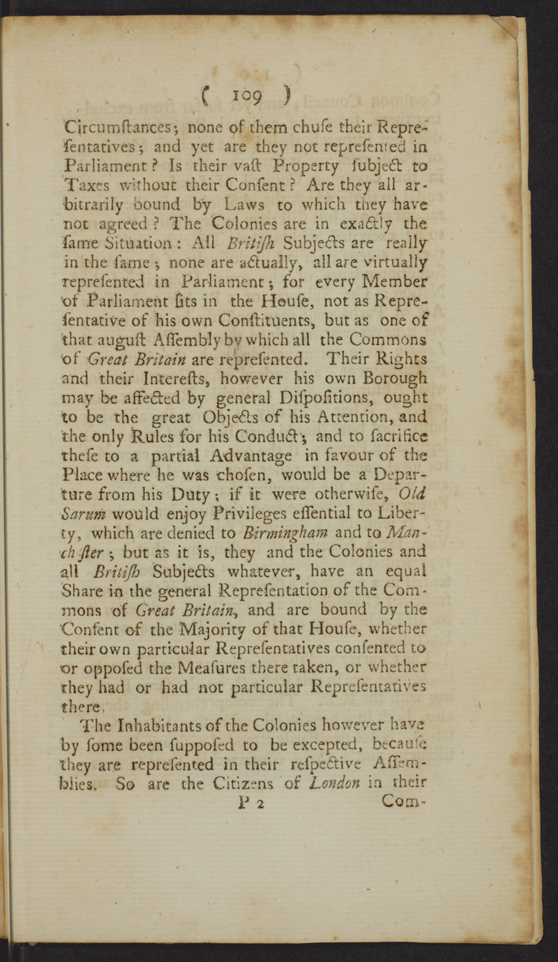 Stamp act essay
