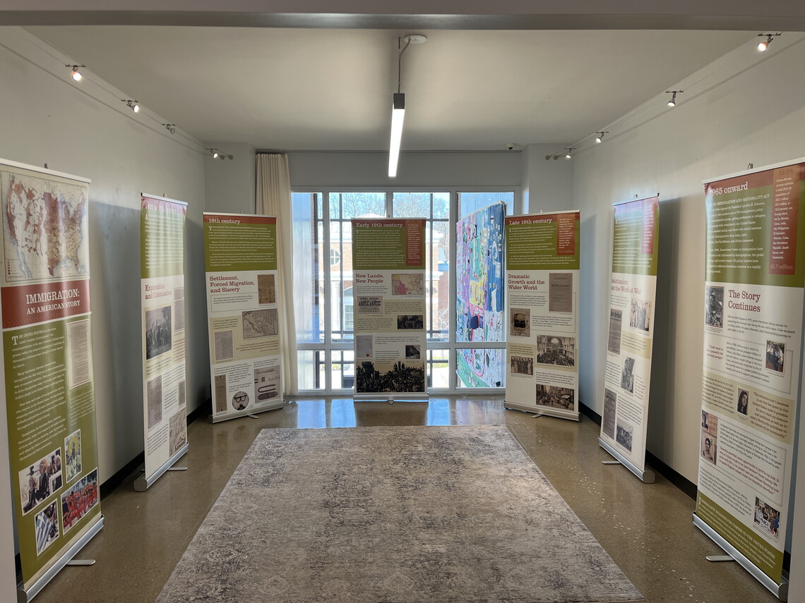 Immigration exhibition on display at Columbus Academy