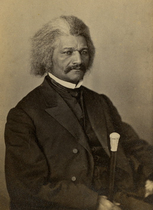 Frederick Douglass, photograph by Samuel Root, 1867. (Gilder Lehrman Institute, GLC07752.02)