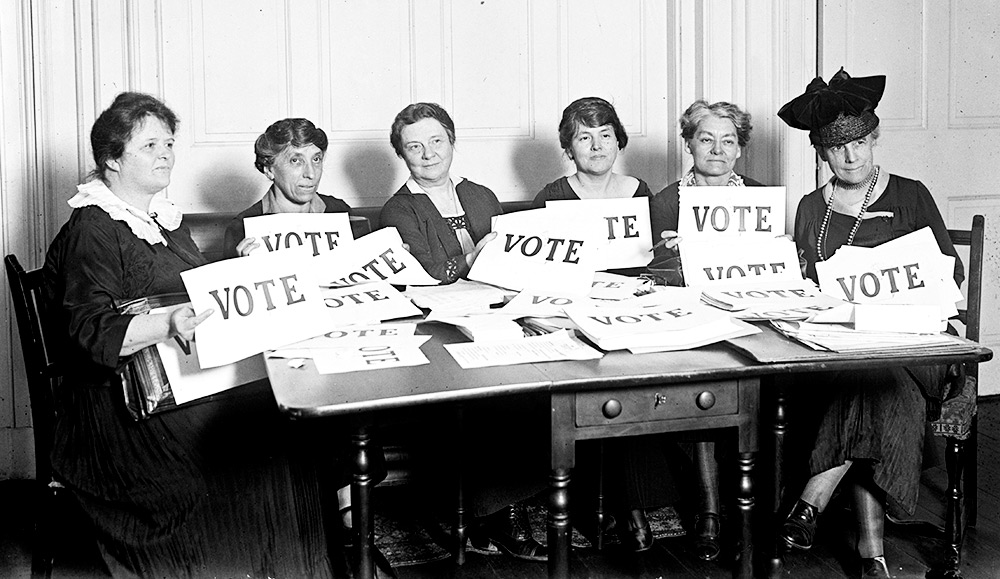 National League of Women Voters, September 17, 1924. (National Photo Company Collection, Library of Congress)