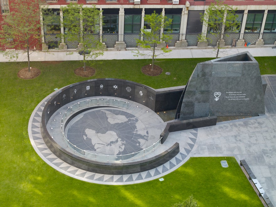 The African Burial Ground National Monument (Carol Highsmith Archive, Library of Congress)