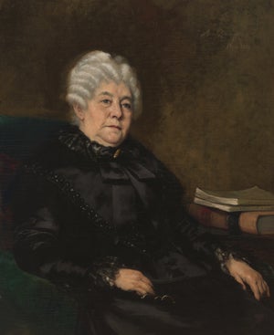 Portrait of Elizabeth Cady Stanton, by Anna Elizabeth Klumpke, 1889 (National Portrait Gallery, Smithsonian Institute; gift of the National American Woman Suffrage Association)