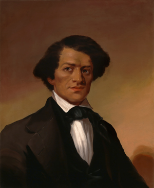Portrait of Frederick Douglass, by an unidentified artist, ca. 1845 (National Portrait Gallery, Smithsonian Institution)