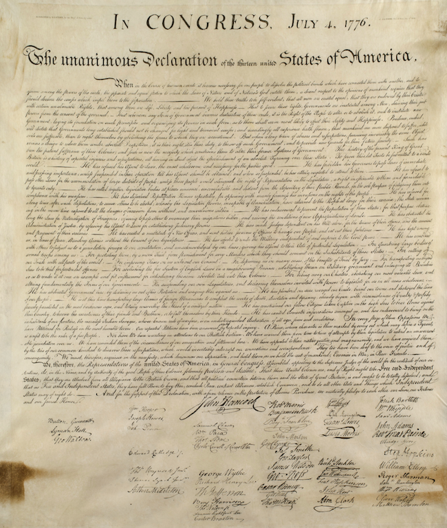 Declaration of Independence