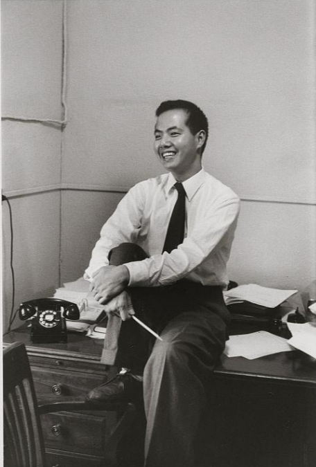 T. D. Lee, photograph by Francis Bello, 1956 (National Portrait Gallery, Smithsonian Institution, NPG.98.112)