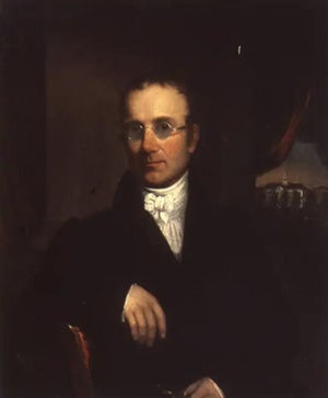 Nathan Lord, Sixth President of Dartmouth College, portrait by Joseph Greenleaf Cole, 1830 (Hood Museum of Art, Dartmouth College)