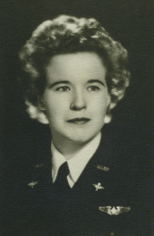 Dora Dougherty Strother McKeown, ca. 1943 (Women Airforce Service Pilots – Official Archive, Texas Woman's University)
