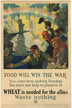 US Food Administration, "Food Will Win the War," ca. 1917 (The Gilder Lehrman Institute, GLC09522)