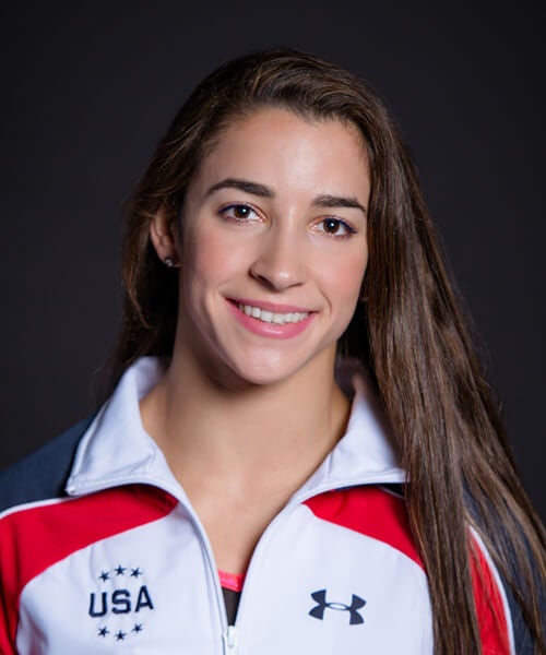 Aly Raisman (b. 1994), most decorated American gymnast at the 2012 Olympic Games in London. (Courtesy of USA Gymnastics)