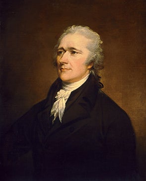 Alexander Hamilton, portrait by John Trumbull, ca. 1806 (National Gallery of Art)
