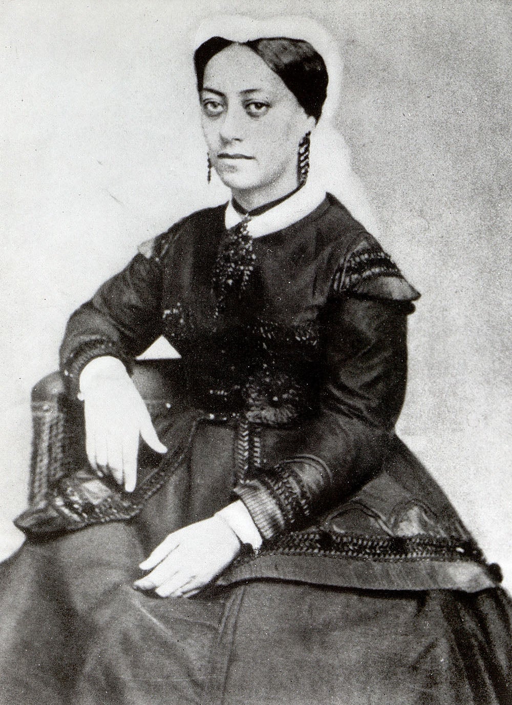Photograph of Mary Ellen Pleasant, 1857 (Miriam Matthews Photograph Collection, Open UCLA Collections)