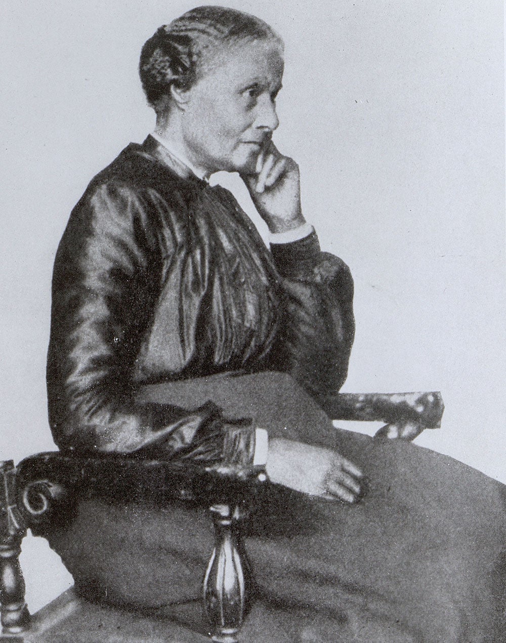 Mary Ellen Pleasant from a photograph in the Pandex magazine, San Francisco, CA, 1901. (Miriam Matthews Photograph Collection, UCLA Library Digital Collection)