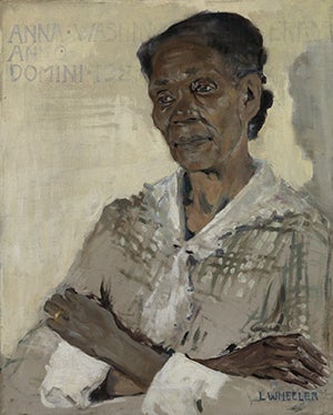 Portrait of Anna Washington Derry by Laura Wheeler Waring, oil on canvas, 1927 (Smithsonian American Art Museum, Gift of the Harmon Foundation)