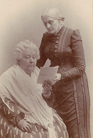 Elizabeth Cady Stanton and Susan B. Anthony, ca. 1880−1902 (Library of Congress)