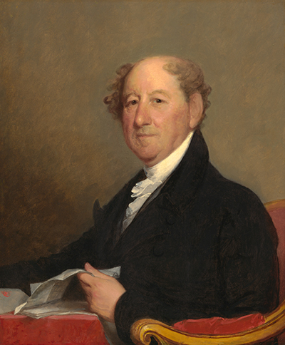 Rufus King by Gilbert Stuart, oil on panel, 1819-1820 (National Portrait Gallery, Smithsonian Institution)
