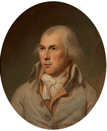 James Madison by Charles Willson Peale, oil on canvas, 1792 (Gilcrease Museum)