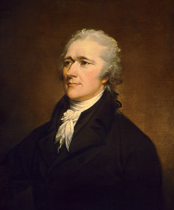 Alexander Hamilton, portrait by John Trumbull, ca. 1806 (National Gallery of Art)