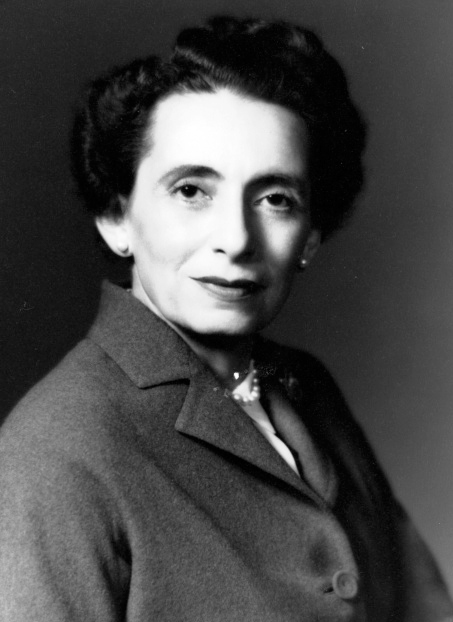  A portrait photo of Anna M. Rosenberg, Assistant Secretary of Defense, January 7, 1953 (Harry S. Truman Library & Museum, National Archives)