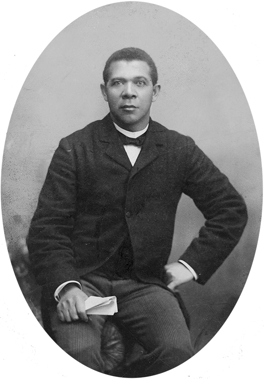 Booker T. Washington, ca. 1885, attributed to Harry Shepherd (Library of Congress)