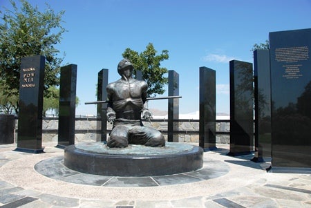 The National POW/MIA Memorial at Riverside National Cemetery.