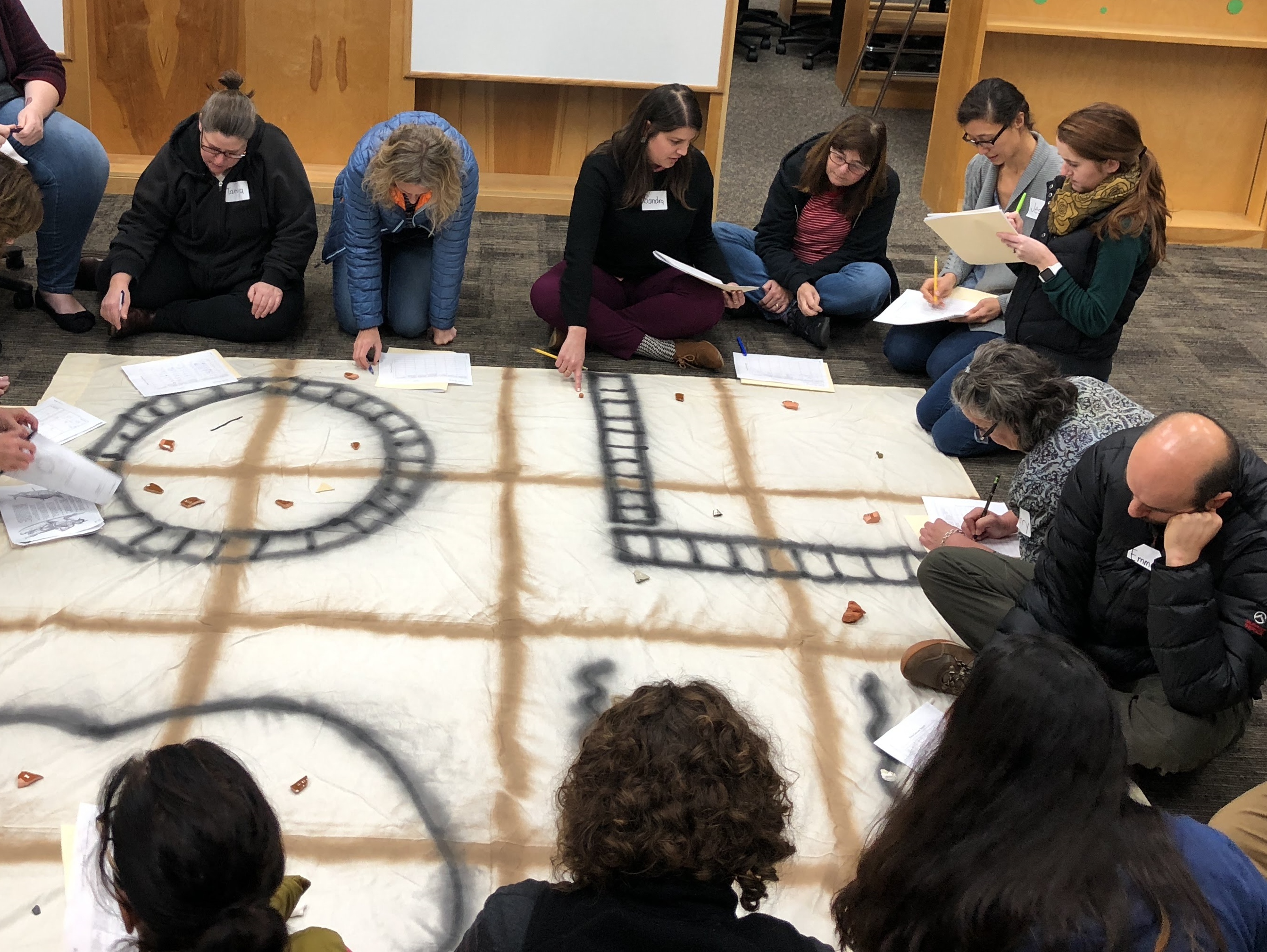 Teachers in a Northern California AMPU Workshop